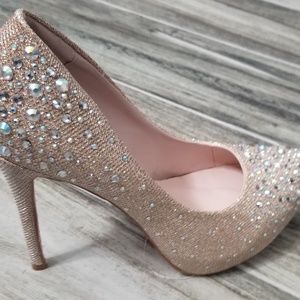 Bedazzled shoes